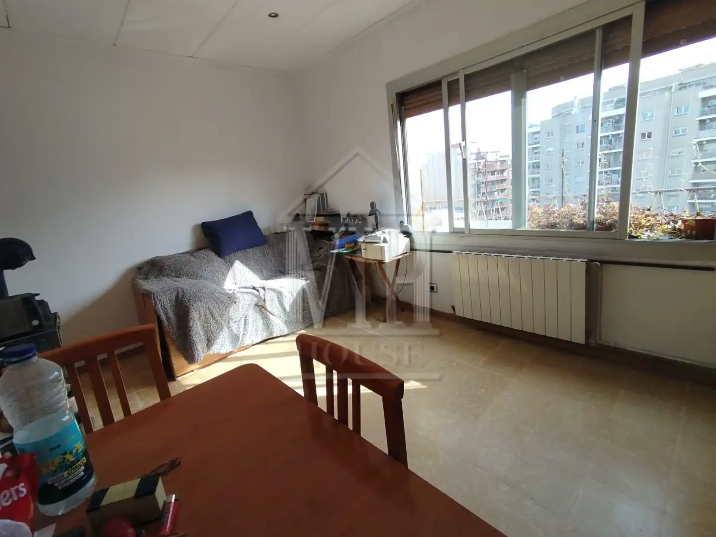 Sala de estar de Piso en venta en Badalona con Aire acondicionado, Calefacción y Amueblado
