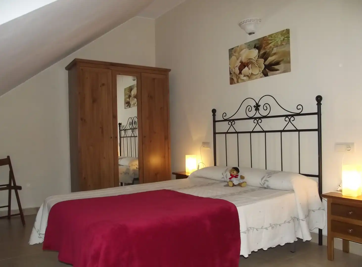 Habitación de Casa o chalet en venta en Santa Cruz de la Serós con Amueblado, Horno y Lavadora