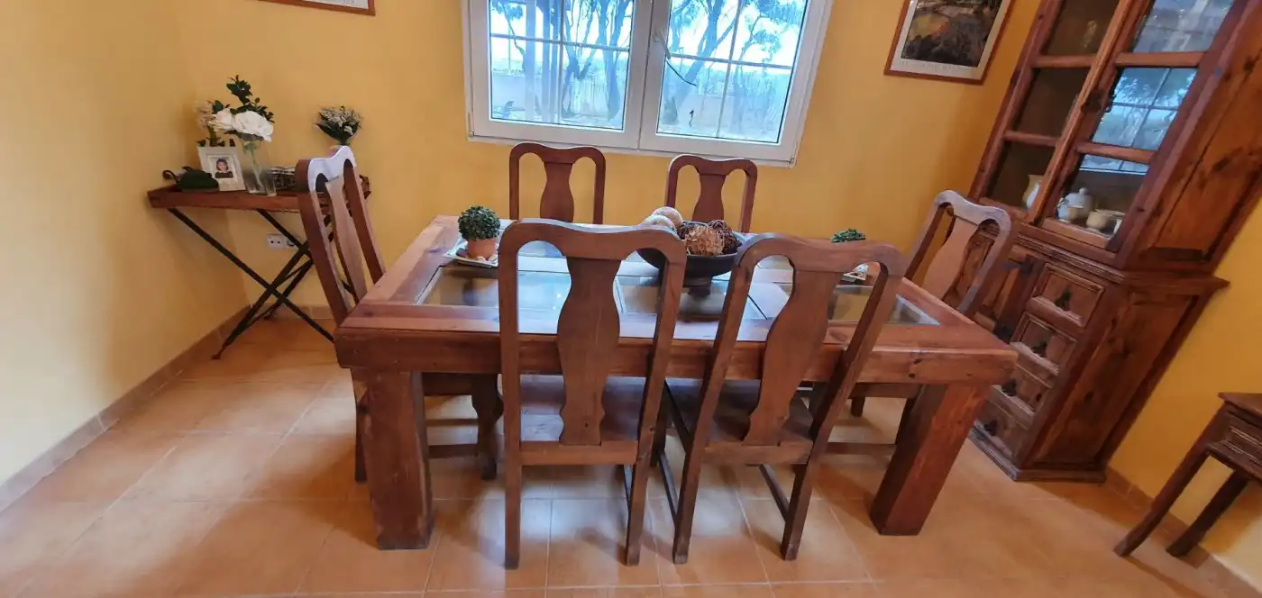 Menjador de Casa o xalet en venda en Cullera amb Aire condicionat, Calefacció i Jardí privat
