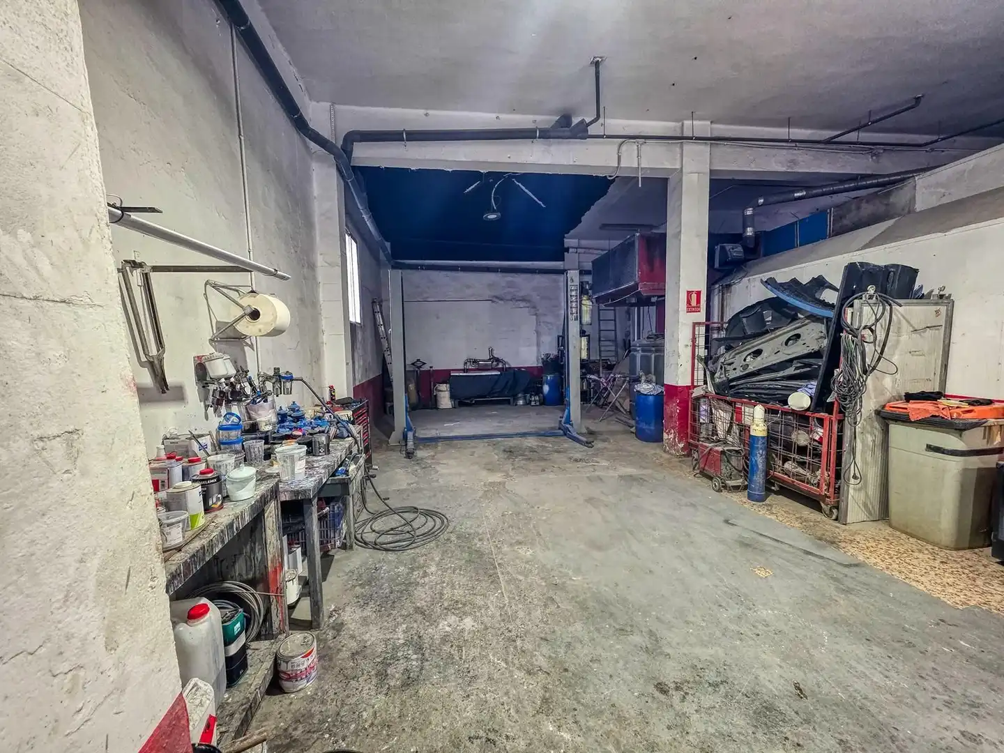 Parking de Nave industrial en venta en Dénia