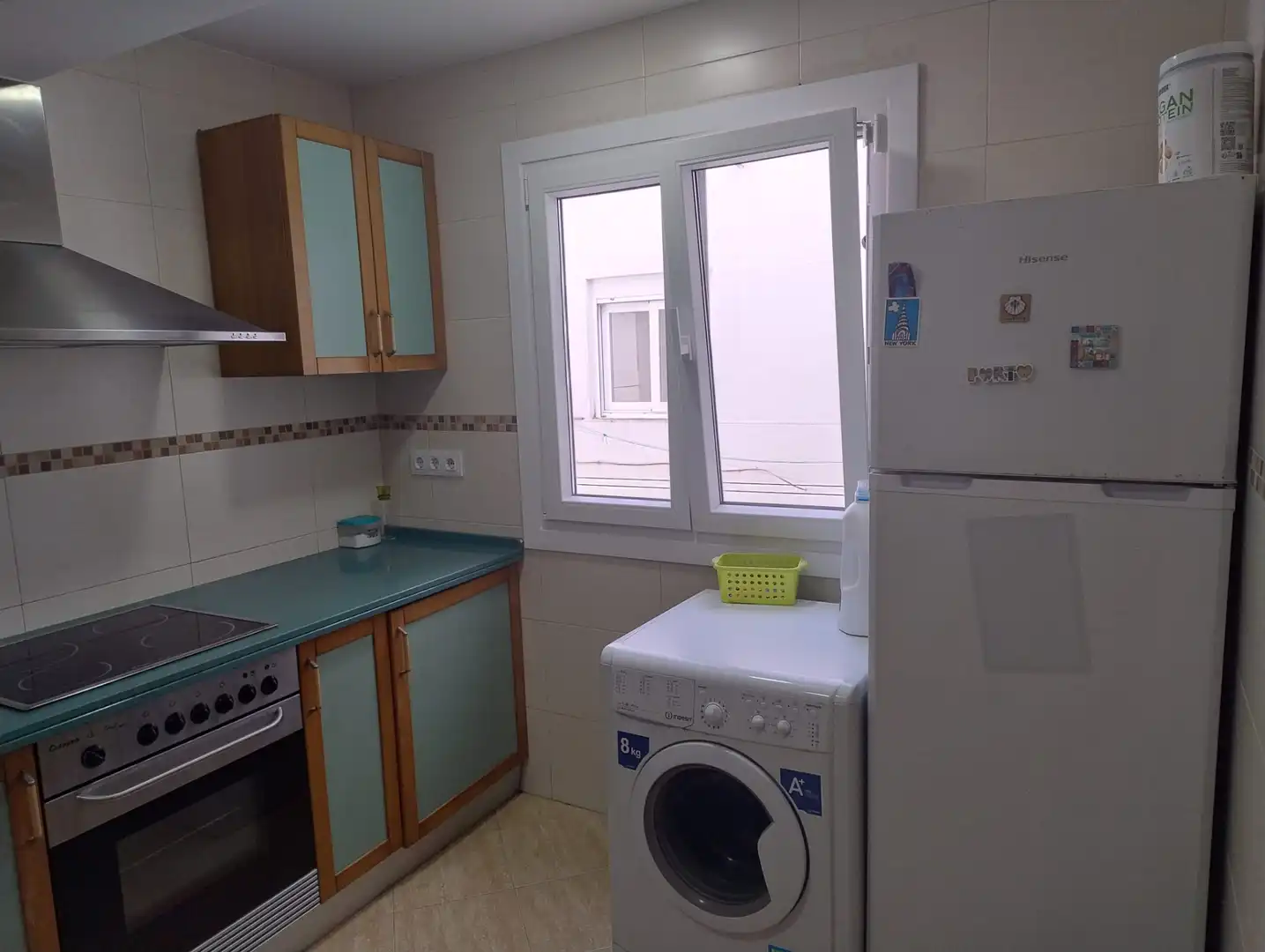 Kitchen of Flat for sale in Santiago de Compostela   with Heating, Storage room and Furnished