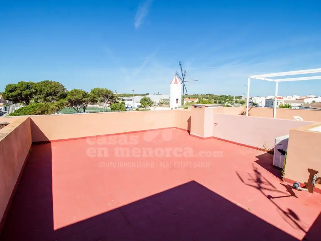 Terrace of Flat for sale in Es Castell  with Air Conditioner and Terrace