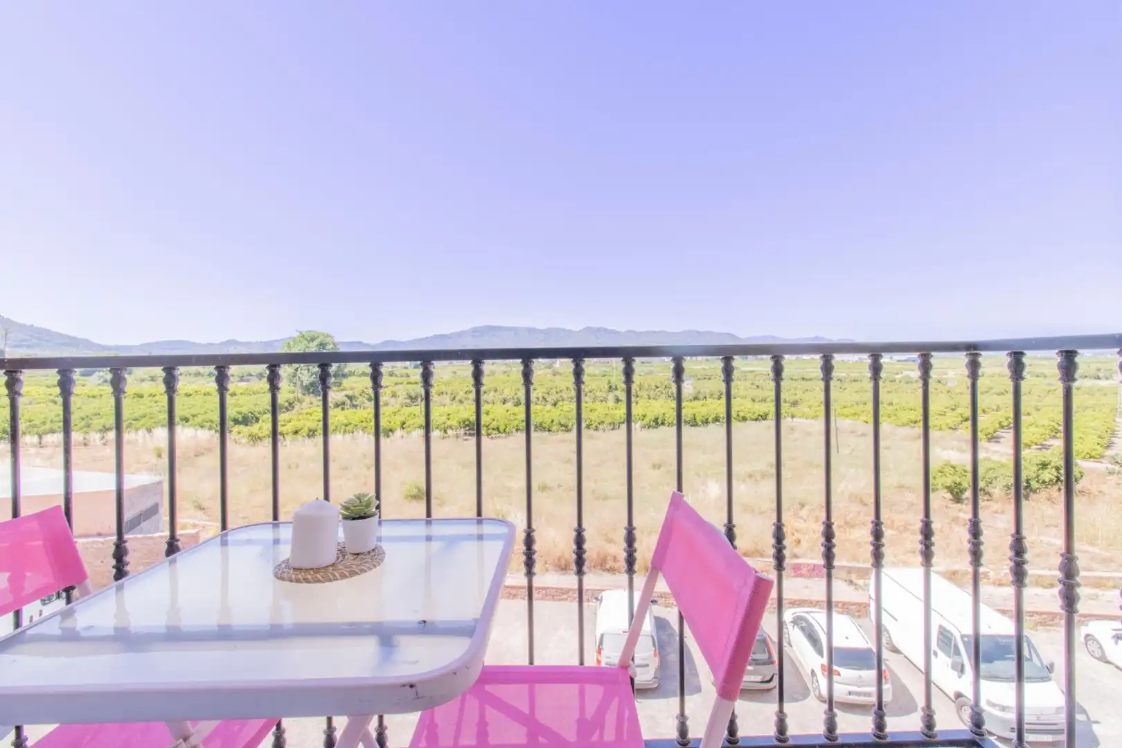 Balcony of Flat for sale in Faura  with Air Conditioner and Heating