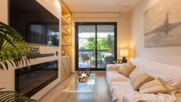 Living room of Flat for sale in Málaga Capital  with Heating, Private garden and Terrace