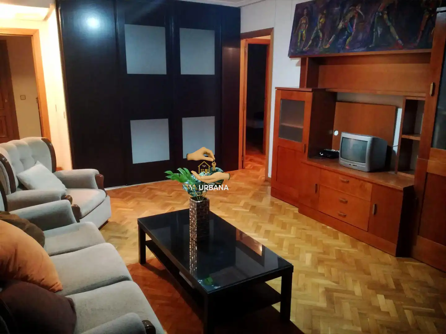 Wohnzimmer von Wohnung zum Verkauf in Salamanca mit Heizung, Möbliert und Balkon