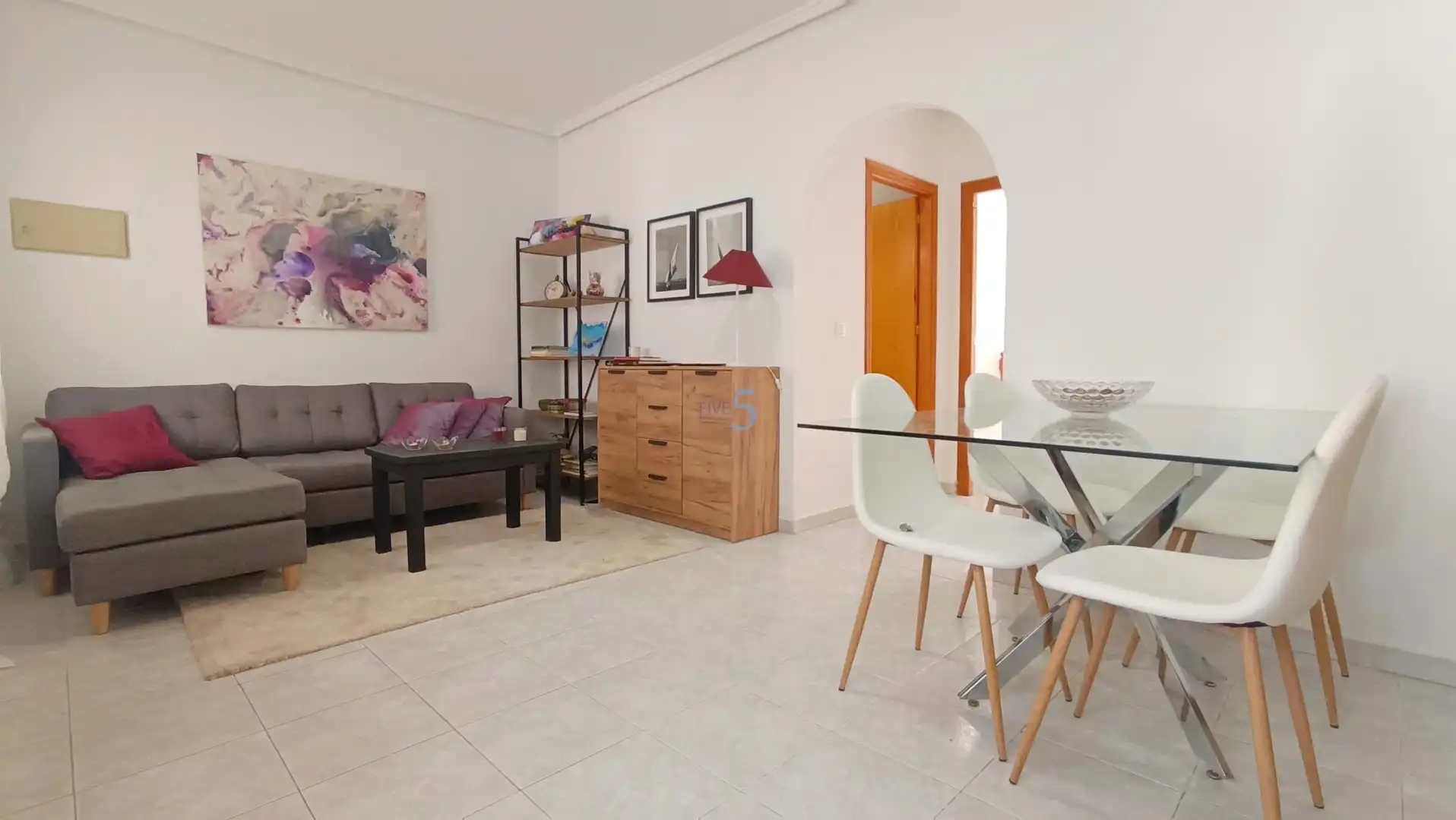 Sala de estar de Casa o chalet en venta en Rojales con Piscina, Amueblado y Piscina comunitaria