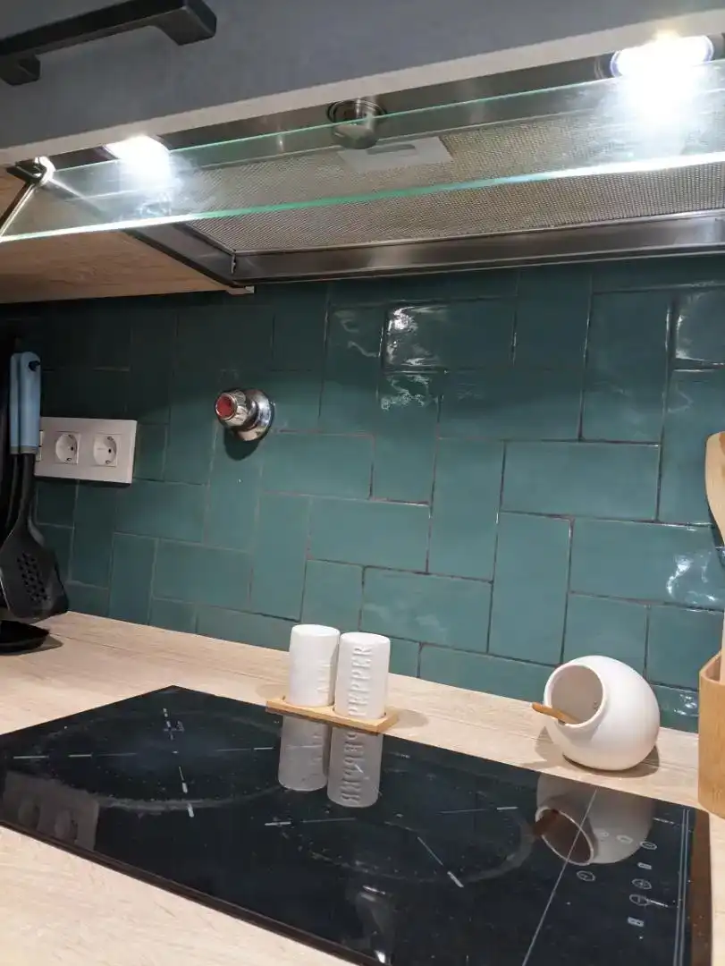 Küche von Wohnung zur Miete in Granada mit Klimaanlage, Parkett und Möbliert