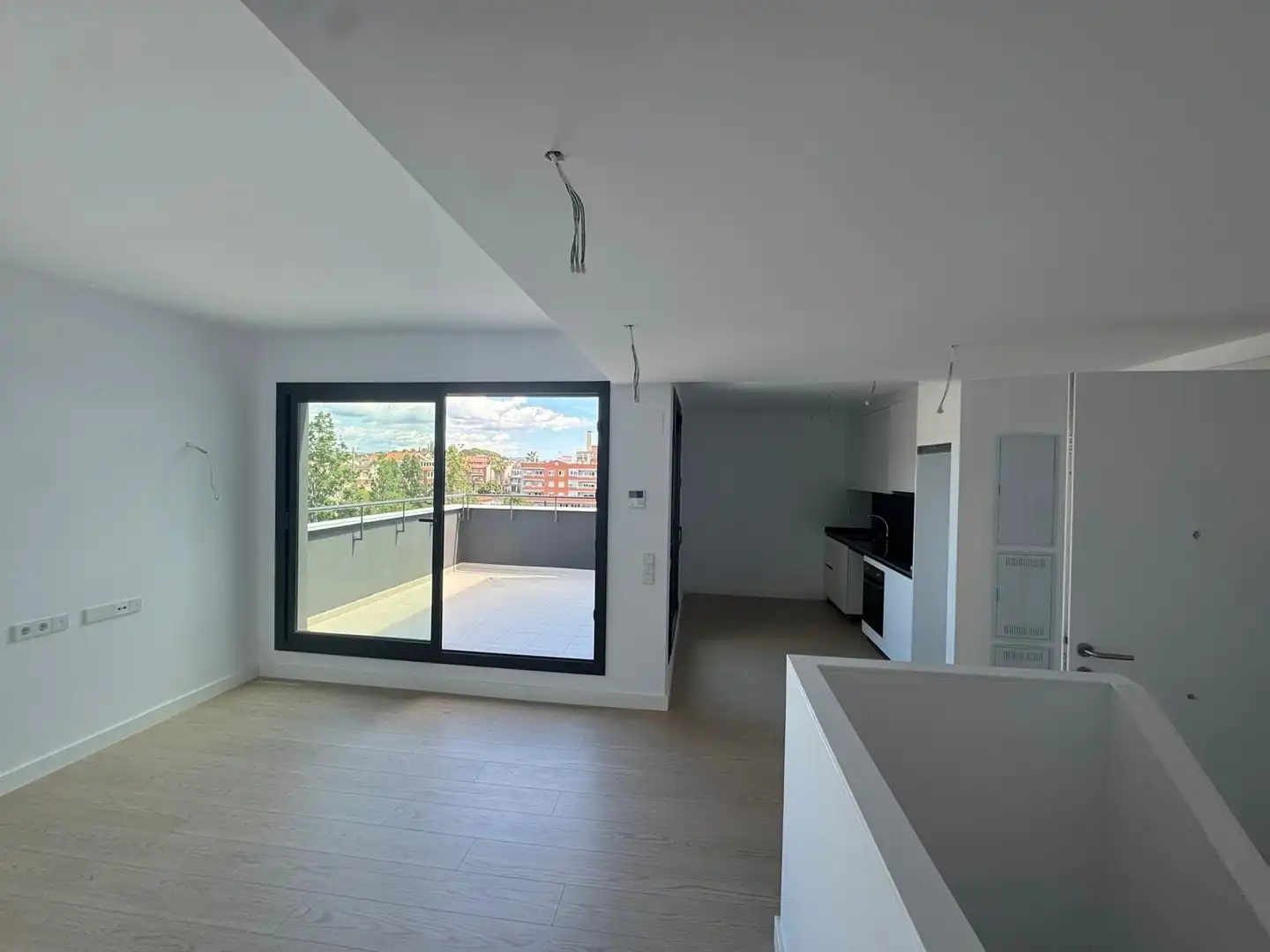Sala de estar de Ático en venta en Malgrat de Mar con Aire acondicionado, Calefacción y Trastero