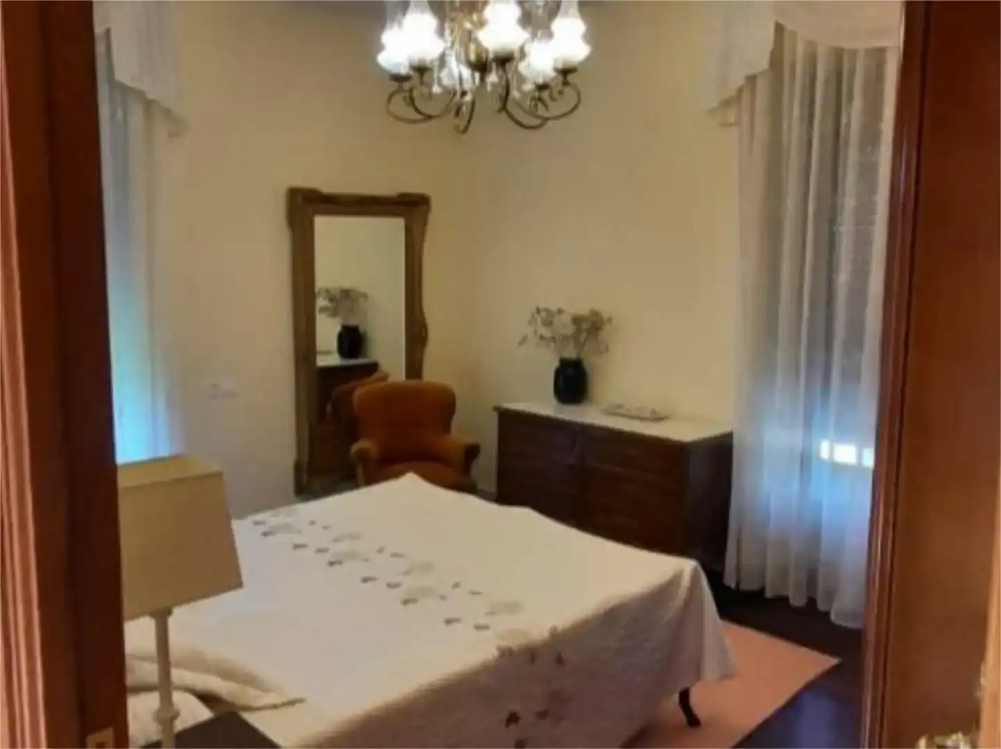 Dormitori de Casa o xalet de lloguer en Porto do Son amb Jardí privat, Parquet i Moblat