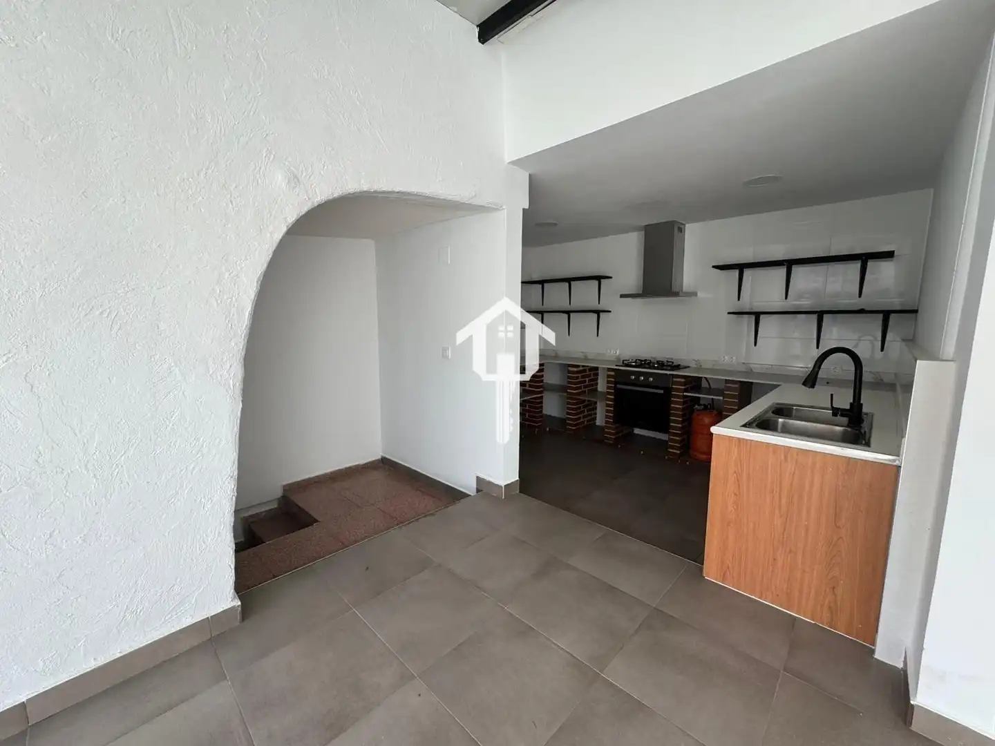 Cocina de Casa adosada en venta en Alicante / Alacant con Terraza, Trastero y Amueblado