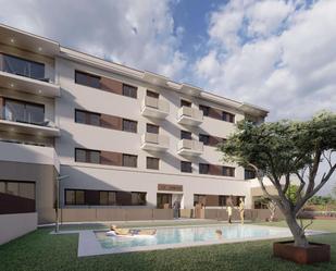 Exterior view of Flat for sale in Santa Coloma de Farners  with Air Conditioner, Terrace and Community pool