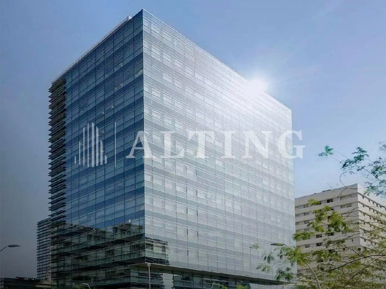 Vista exterior de Oficina de alquiler en Barcelona con Aire acondicionado, Calefacción y Terraza