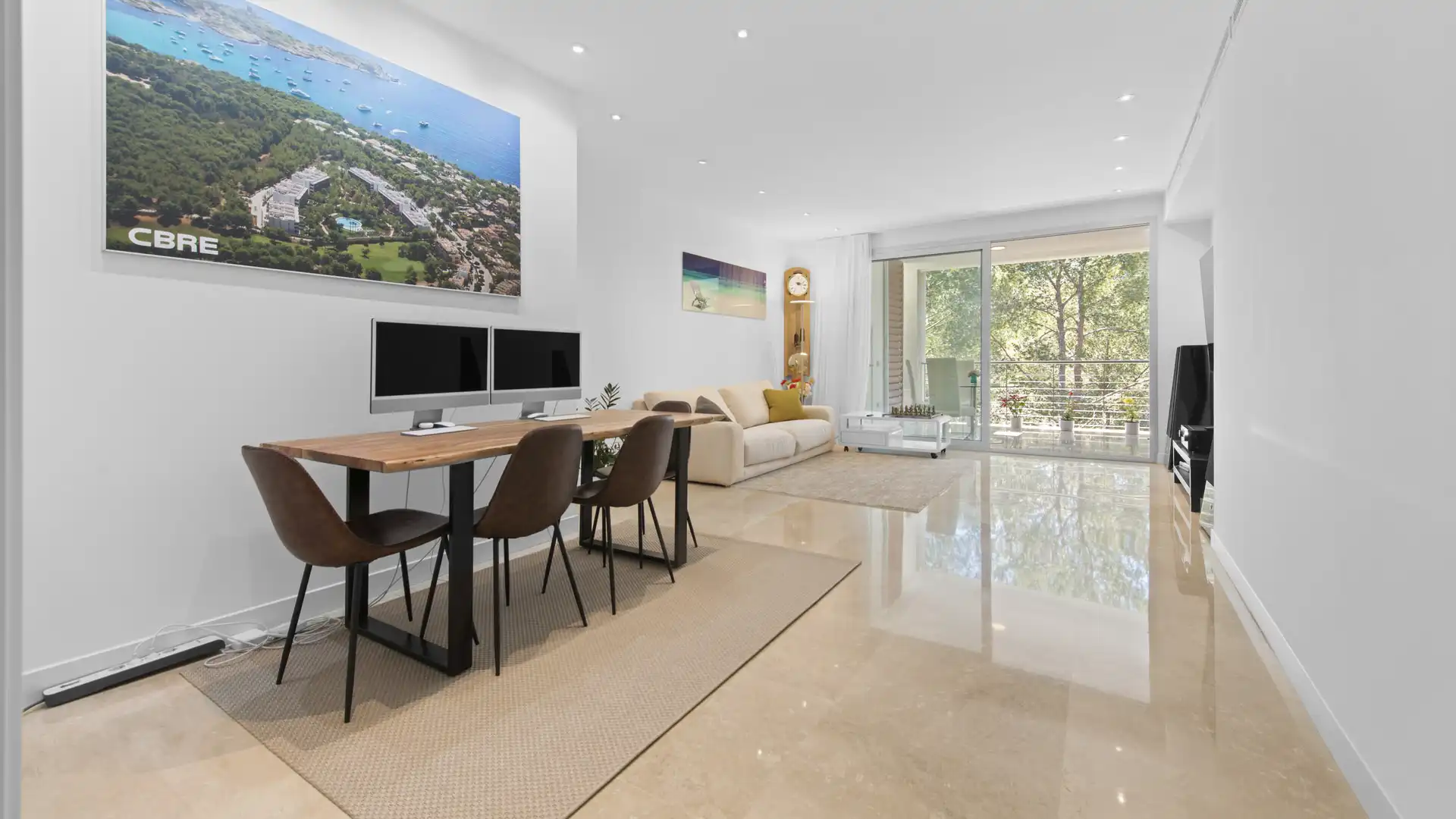 Sala de estar de Ático en venta en Calvià con Aire acondicionado, Calefacción y Terraza