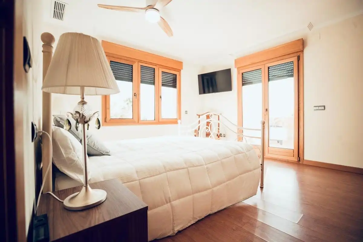 Bedroom of Houses for rent in Elche / Elx  with Air Conditioner, Heating and Private garden