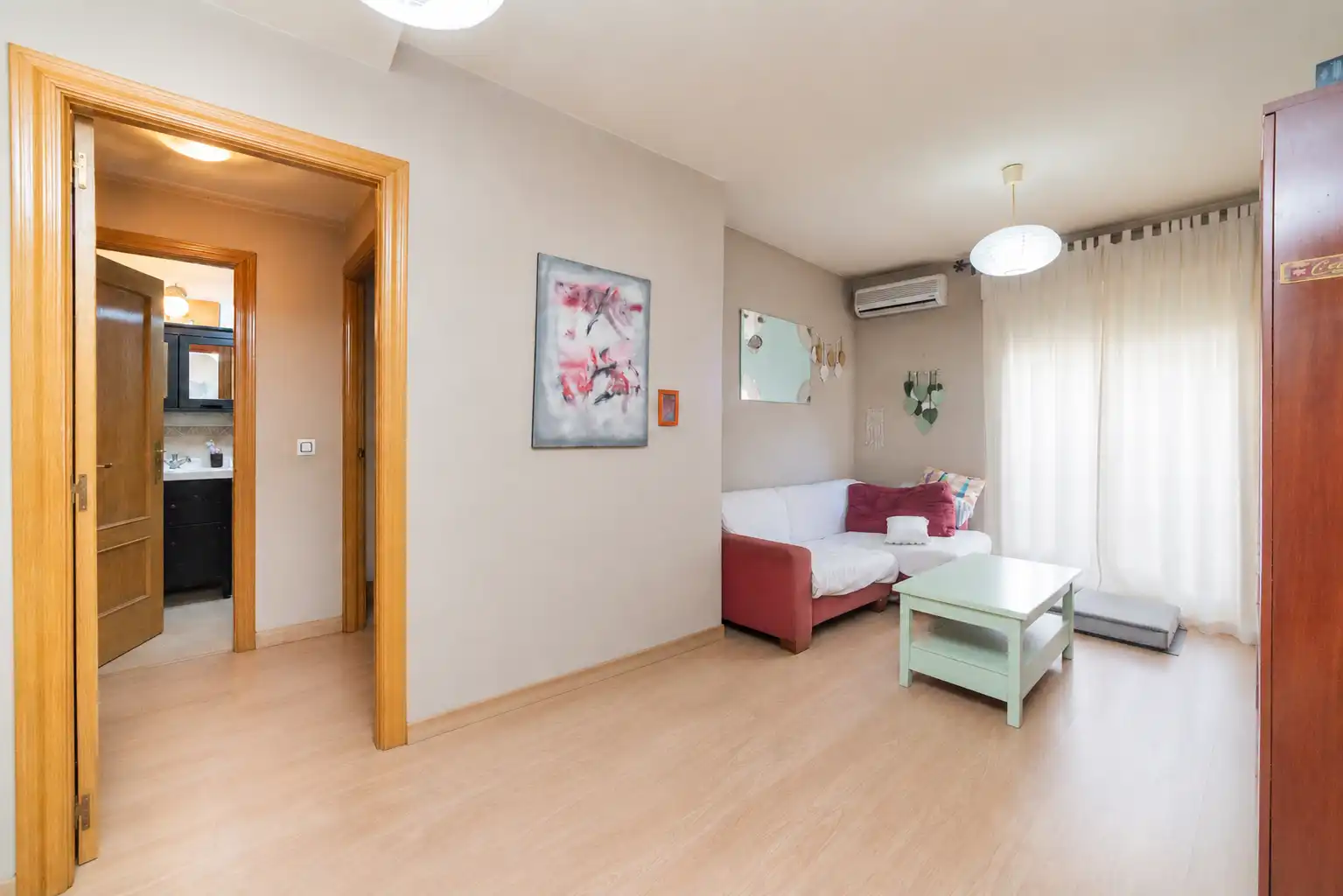 Wohnzimmer von Wohnung zum Verkauf in Móstoles mit Klimaanlage, Heizung und Terrasse