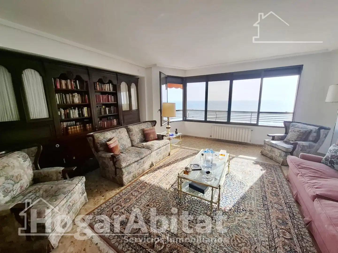 Living room of Flat for sale in Alicante / Alacant  with Heating and Furnished