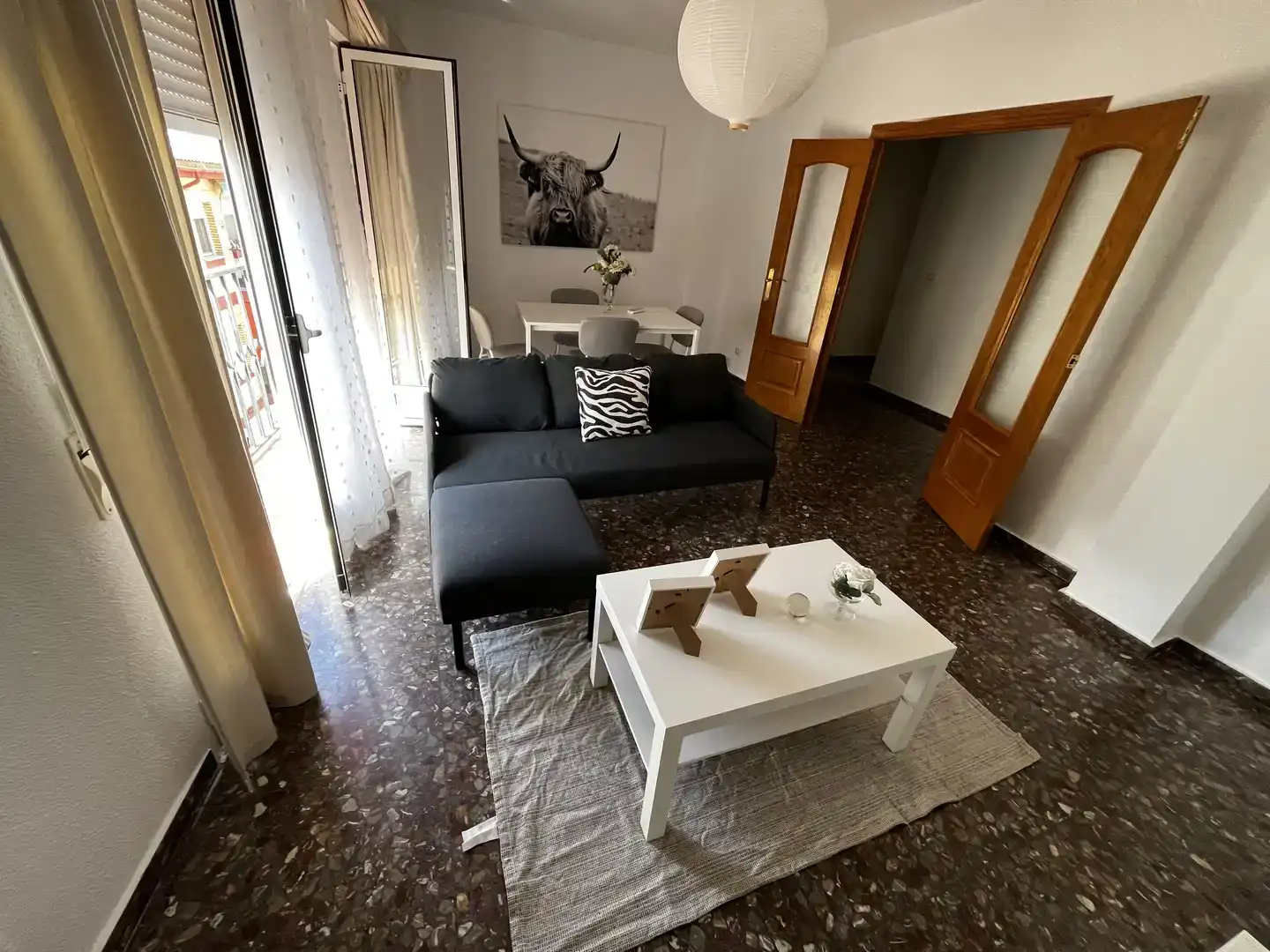 Wohnzimmer von Wohnung zur Miete in Mancha Real mit Möbliert und Balkon