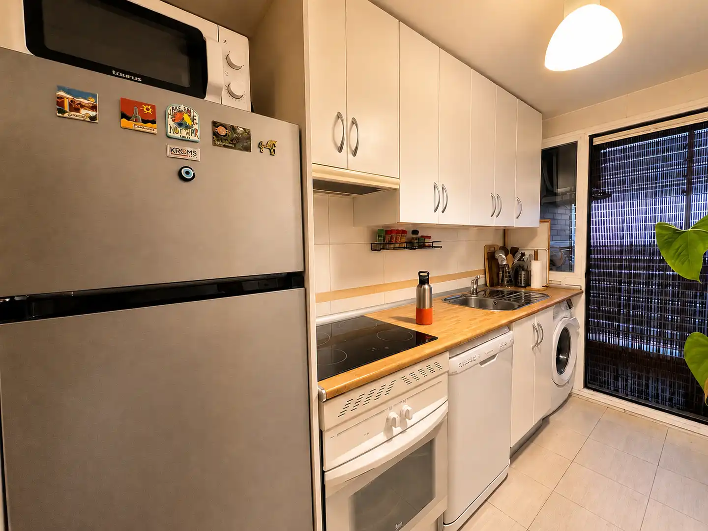 Cocina de Piso para compartir en Torrelodones con Aire acondicionado, Calefacción y Amueblado