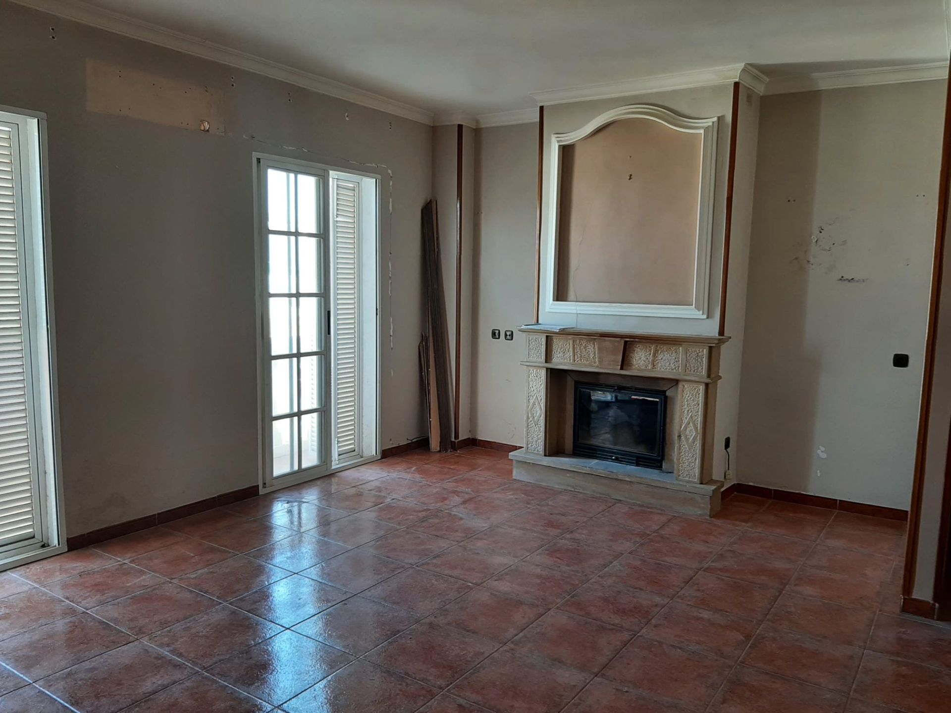 Living room of Flat for sale in Navas de San Juan  with Heating, Terrace and Balcony