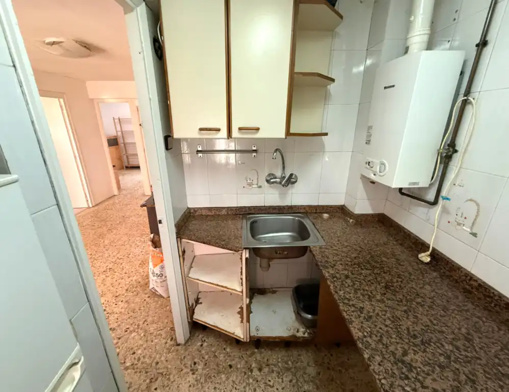Cocina de Piso en venta en Barcelona con Aire acondicionado, Calefacción y Parquet