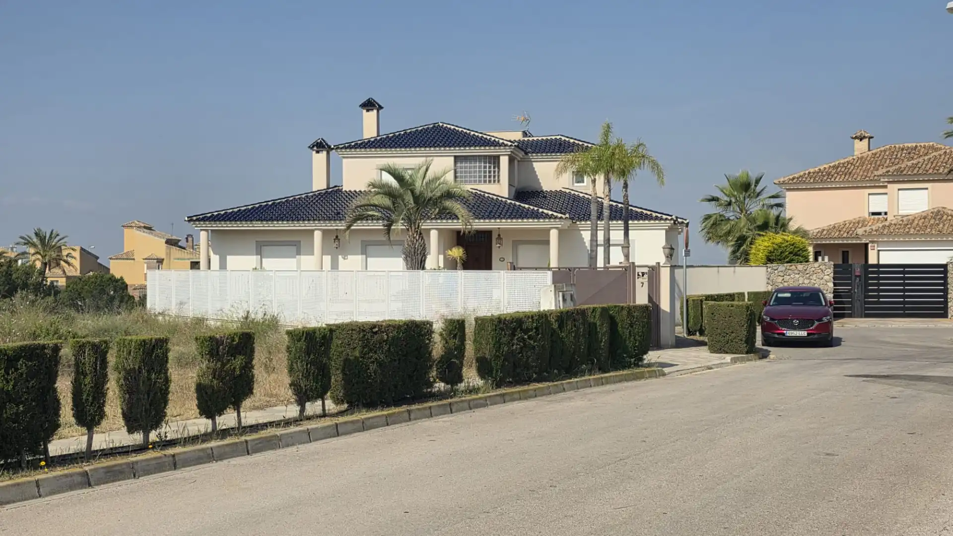 Vista exterior de Casa o xalet en venda en Molina de Segura amb Aire condicionat, Calefacció i Jardí privat