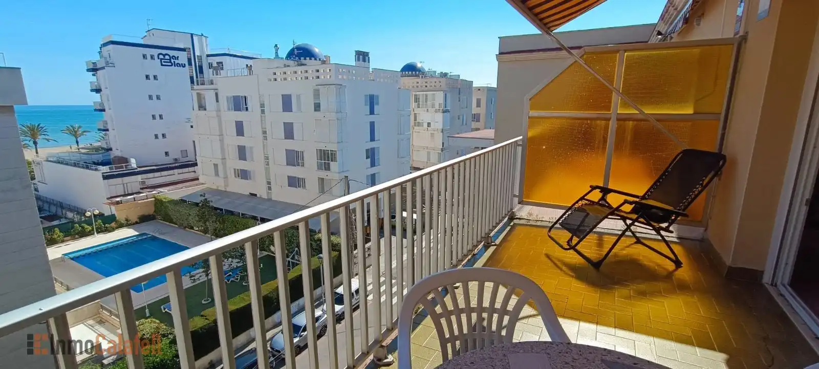 Terrasse von Dachboden zum Verkauf in Calafell mit Klimaanlage, Heizung und Terrasse