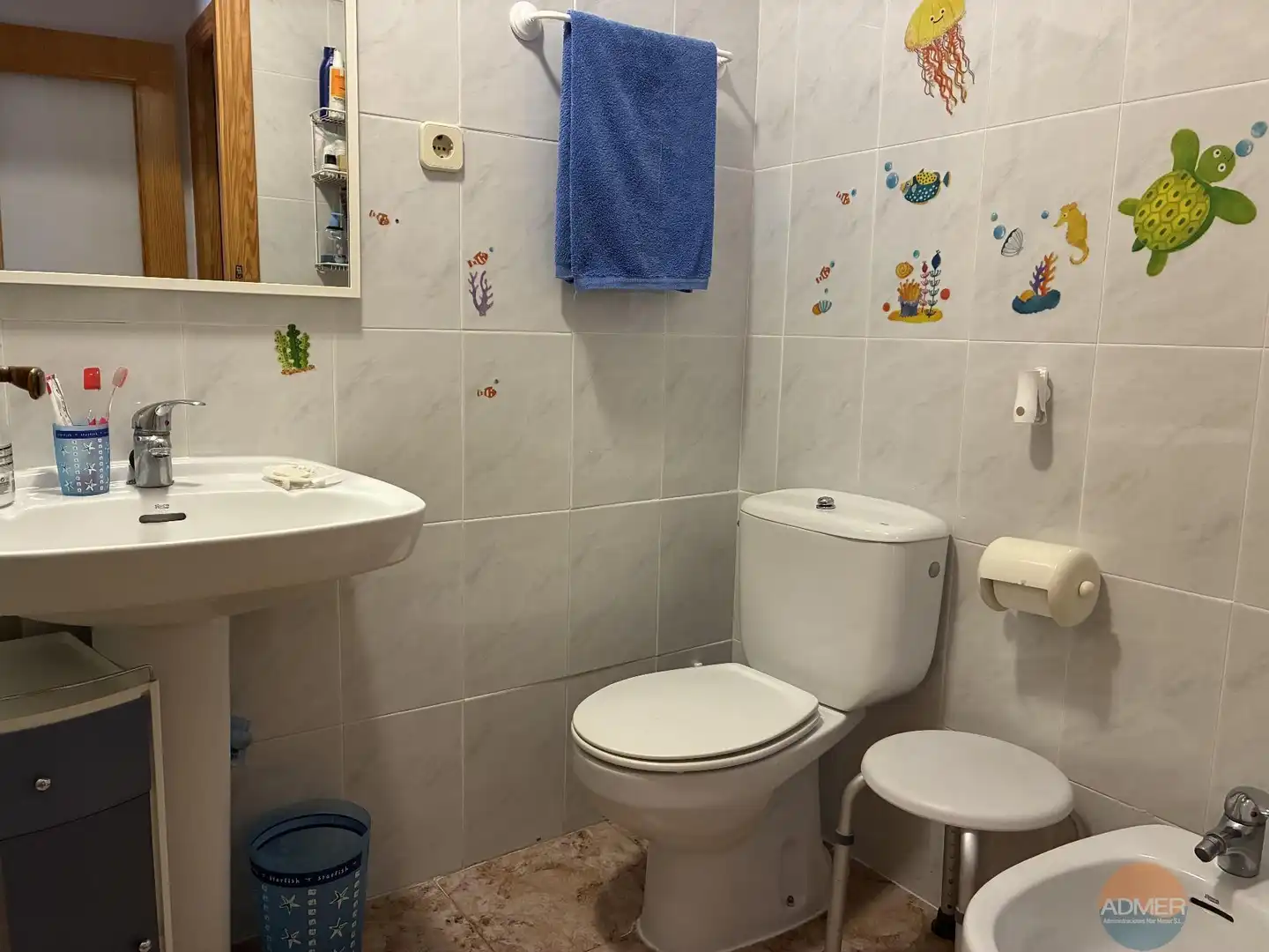 Bathroom of Apartments for sale in San Javier  with Terrace, Furnished and Community pool