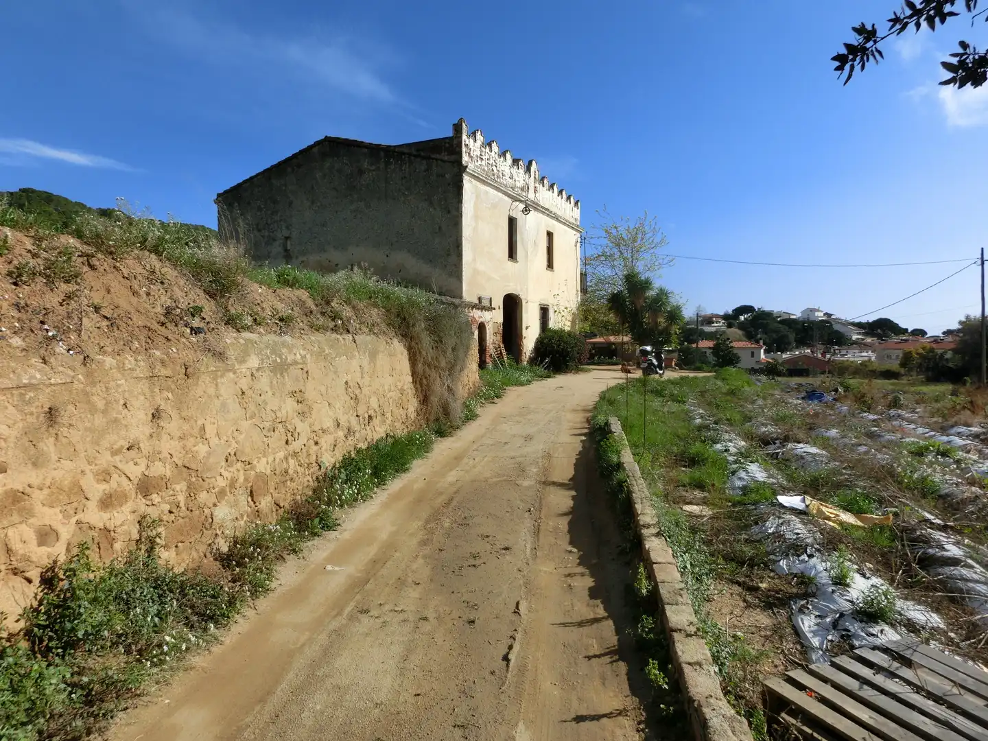 Vista exterior de Finca rústica en venta en Canet de Mar
