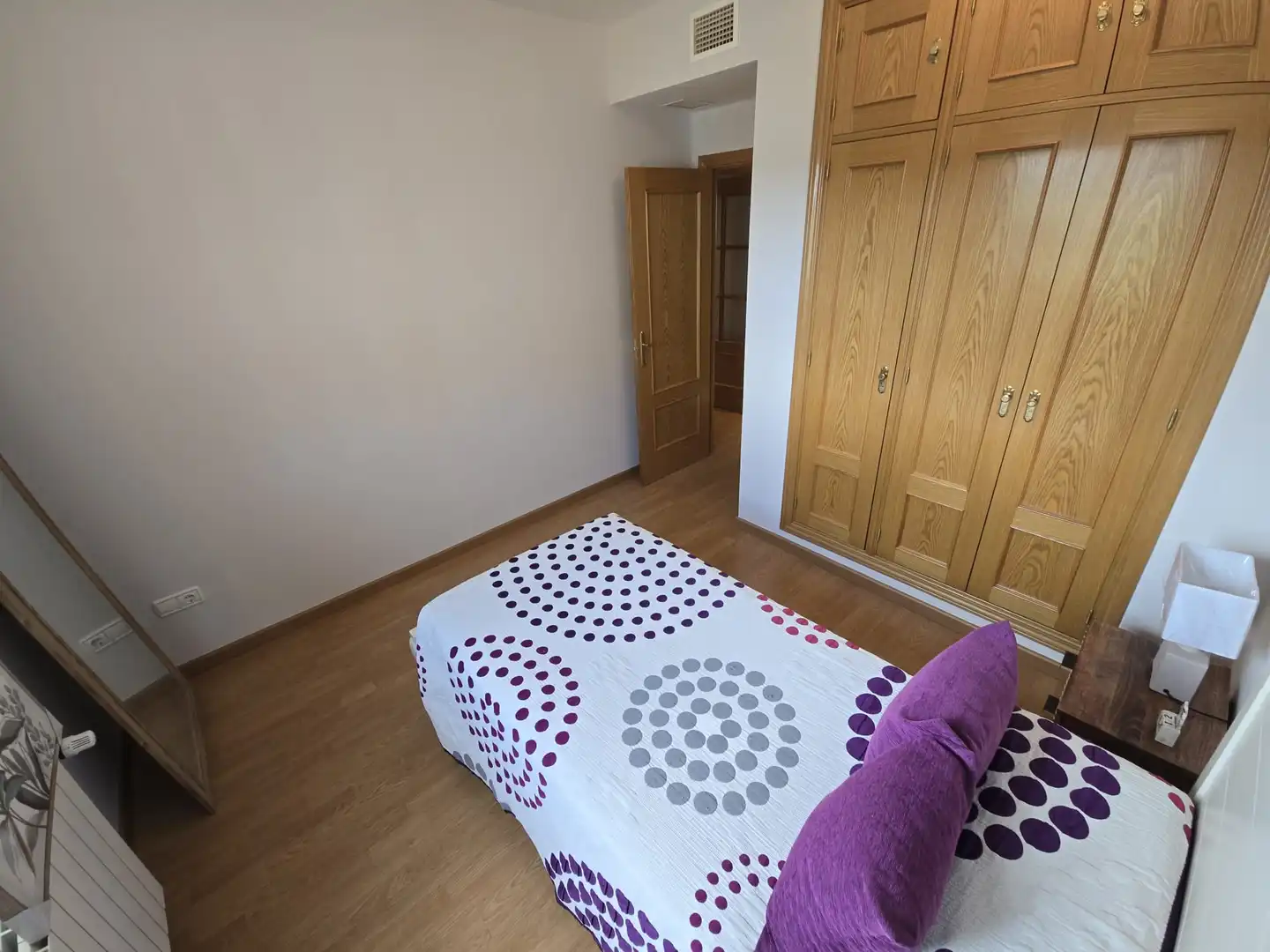 Bedroom of Flat for rent in Cáceres  with Air Conditioner, Heating and Terrace