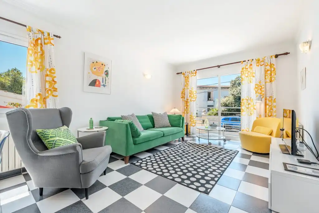 Living room of Houses for sale in Sóller  with Air Conditioner, Heating and Private garden