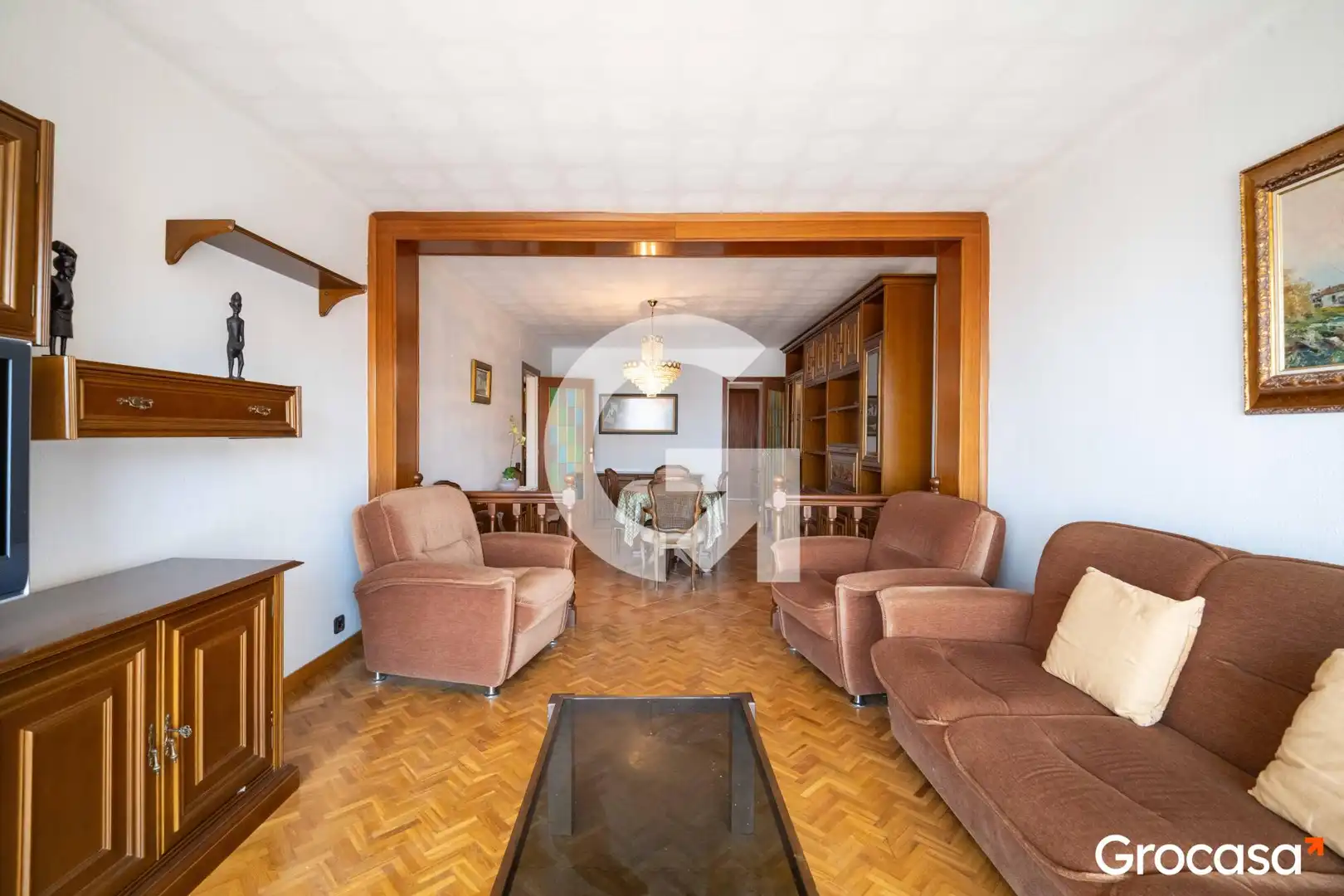 Living room of Flat for sale in Mataró  with Oven and Balcony