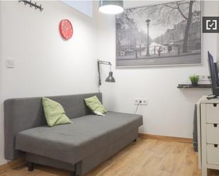 Living room of Flat to rent in  Madrid Capital  with Air Conditioner and Balcony