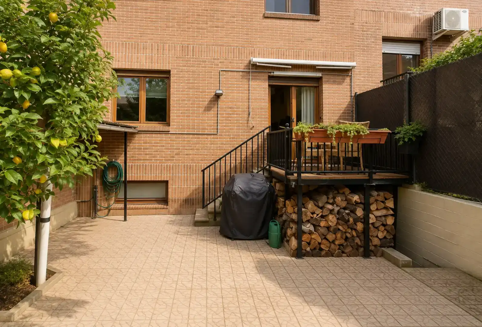 Terrassa de Pis en venda en Tudela amb Aire condicionat, Jardí privat i Parquet