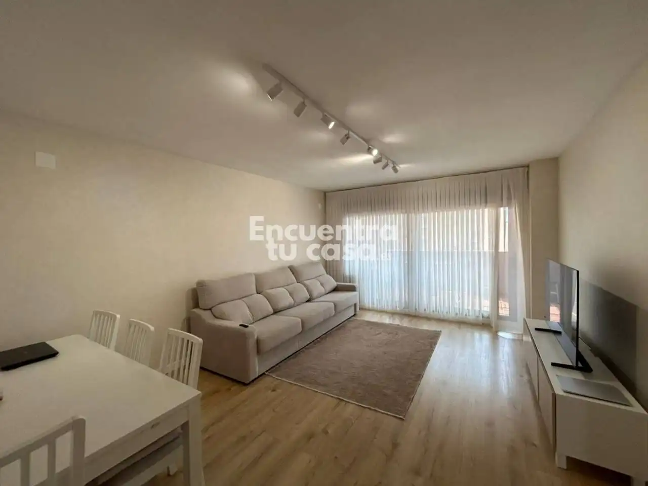 Living room of Flat for sale in Villajoyosa / La Vila Joiosa  with Air Conditioner, Heating and Terrace