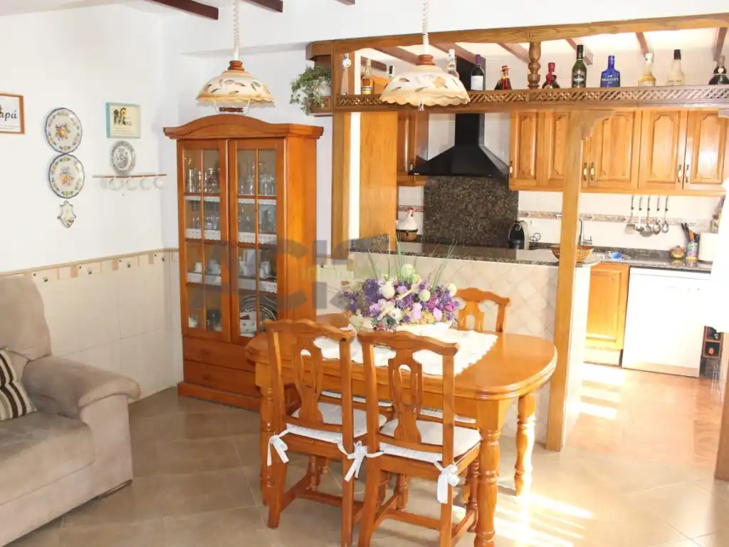 Cocina de Casa o chalet en venta en Tous con Terraza y Piscina