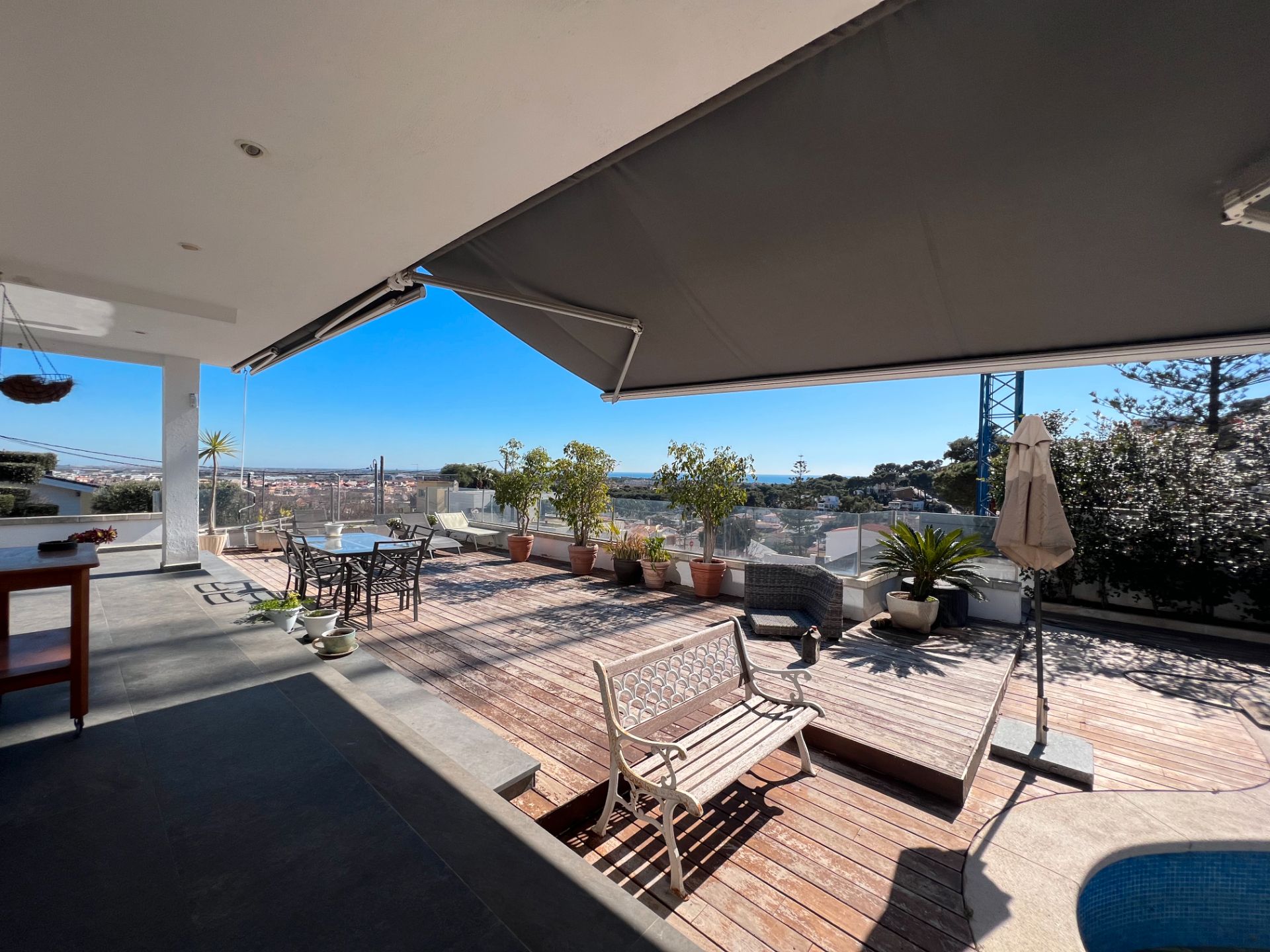 Terrace of House or chalet to rent in Castelldefels  with Air Conditioner, Heating and Private garden