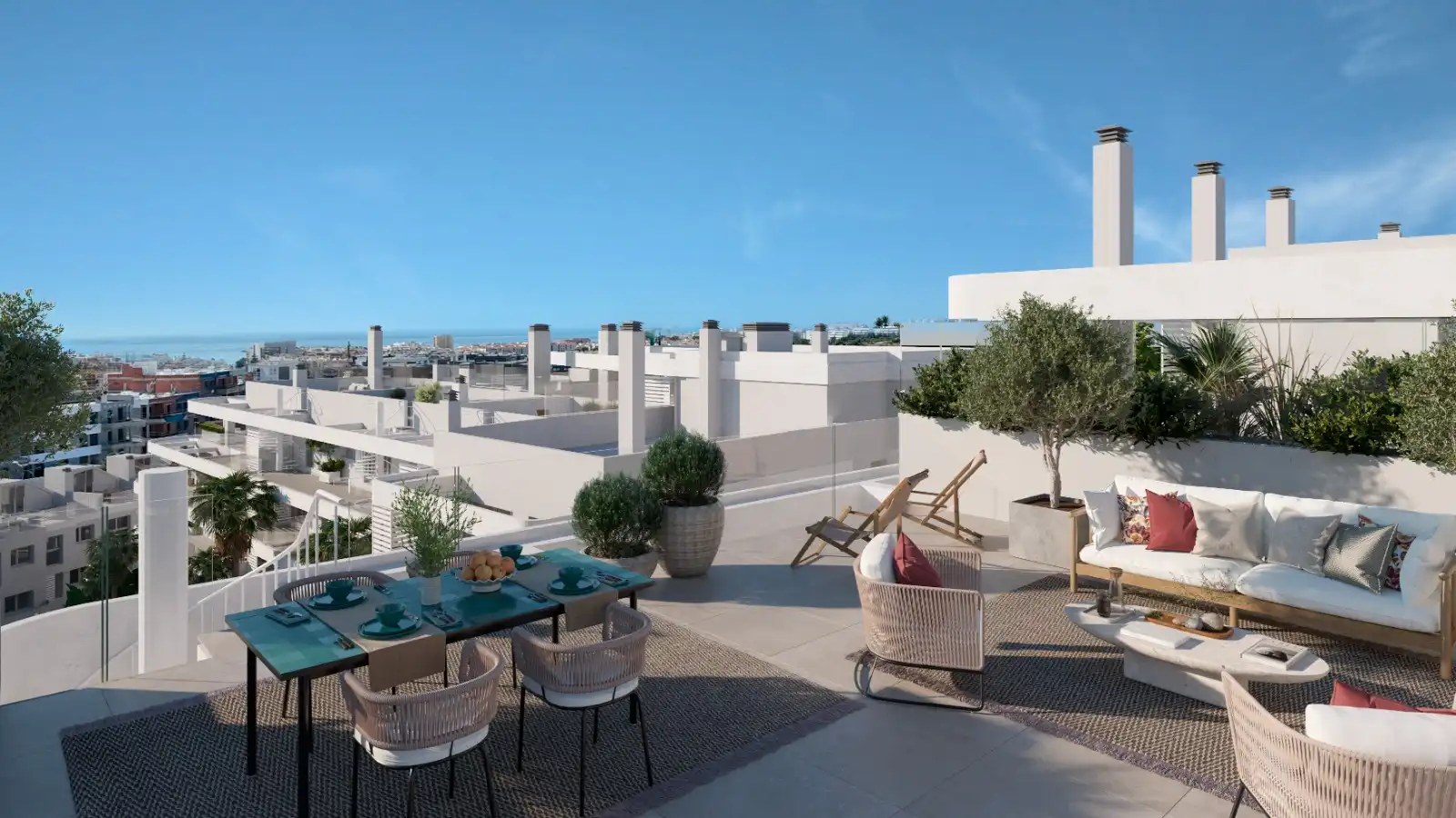 Terraza de Piso en venta en Estepona con Aire acondicionado, Calefacción y Terraza