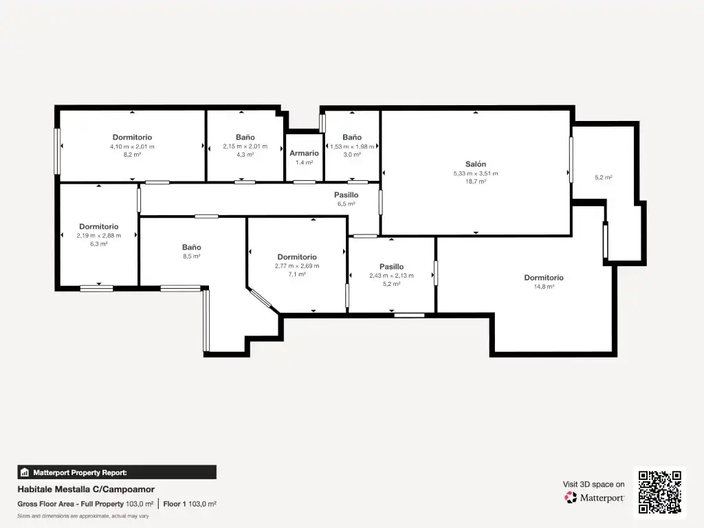 Flat for sale in Valencia  with Balcony