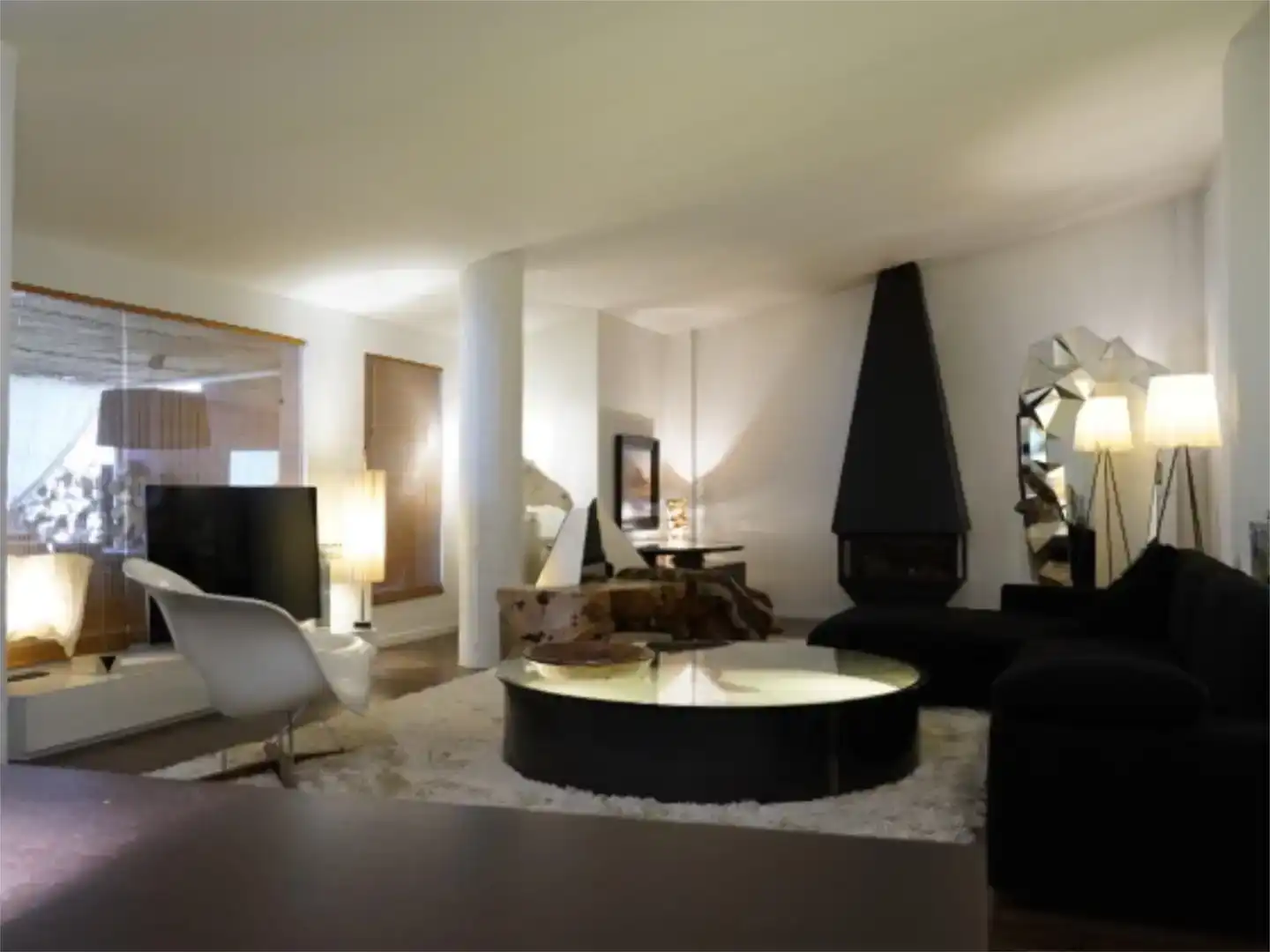 Sala de estar de Finca rústica en venta en El Perdigón  con Aire acondicionado, Jardín privado y Parquet