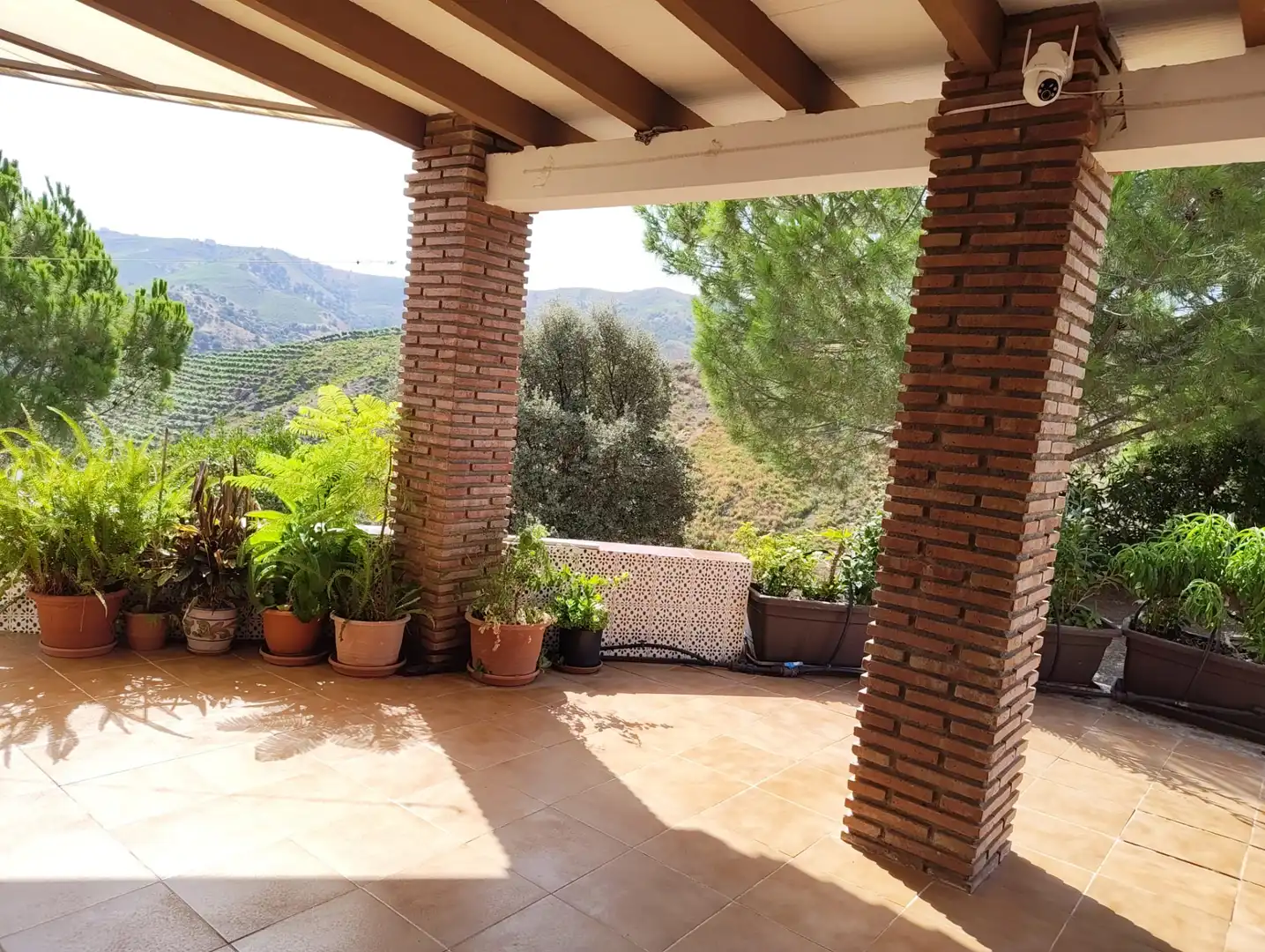 Terrace of Country homes for sale in Almáchar  with Air Conditioner, Heating and Private garden