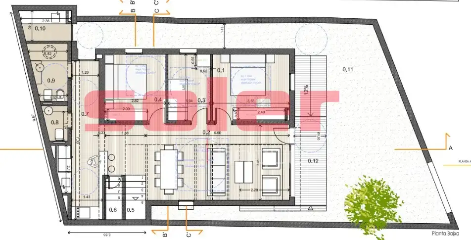 Casa o chalet en venta en Sant Cugat del Vallès con Aire acondicionado, Calefacción y Jardín privado
