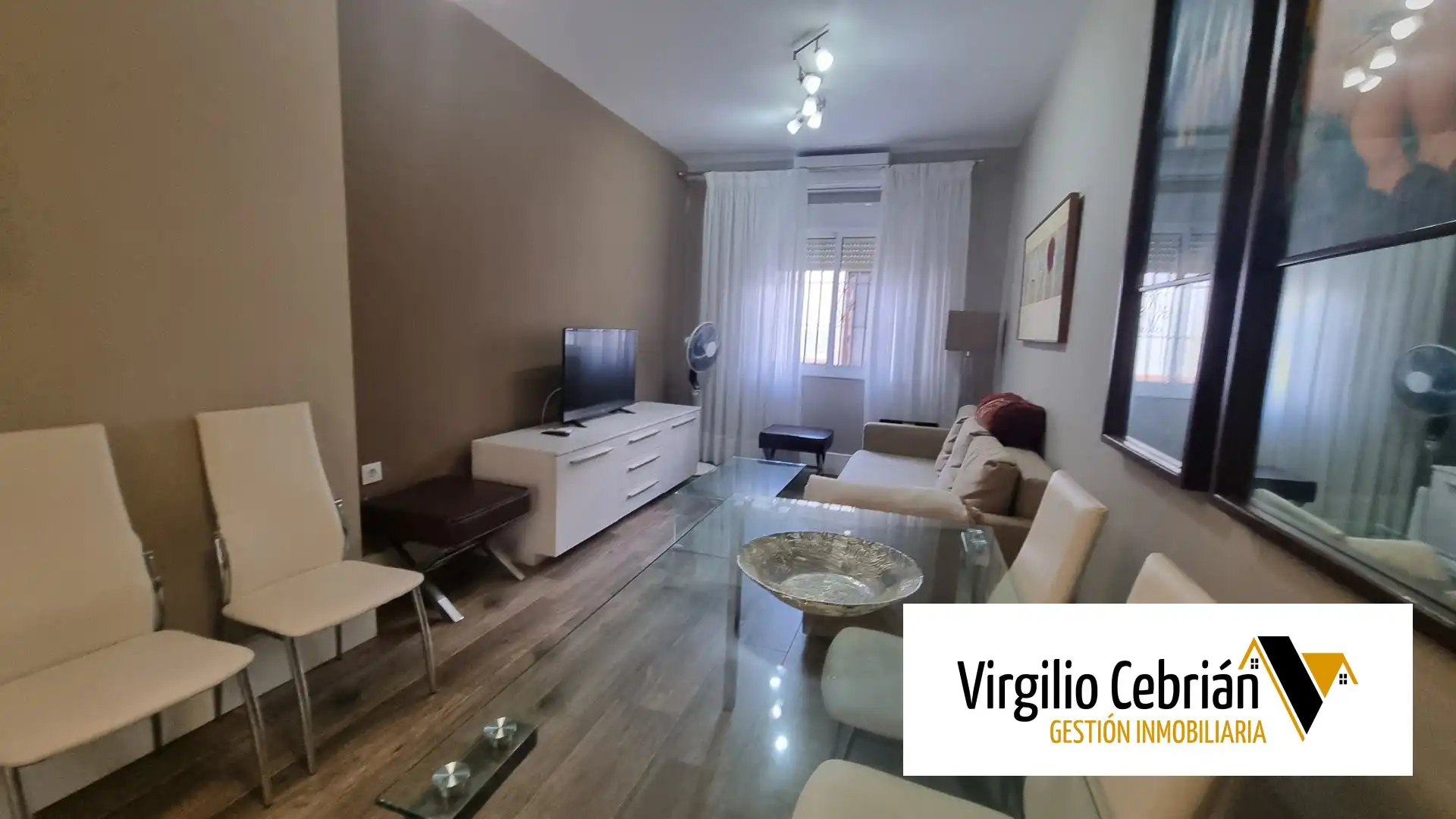 Sala de estar de Piso en venta en Chipiona