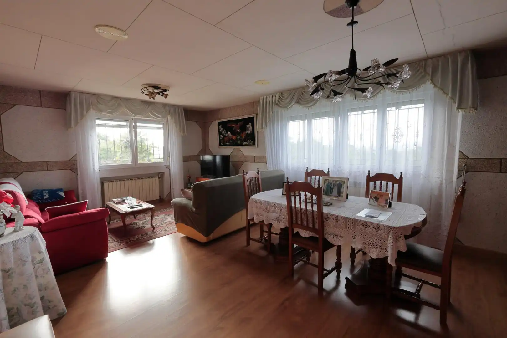 Comedor de Finca rústica en venta en Castropodame con Calefacción y Piscina