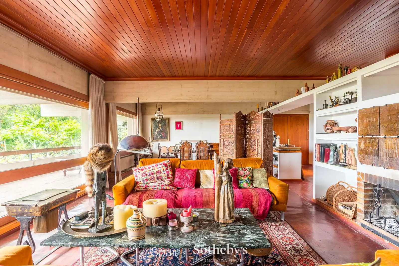 Living room of Houses for sale in Fuente del Fresno  with Heating, Private garden and Terrace