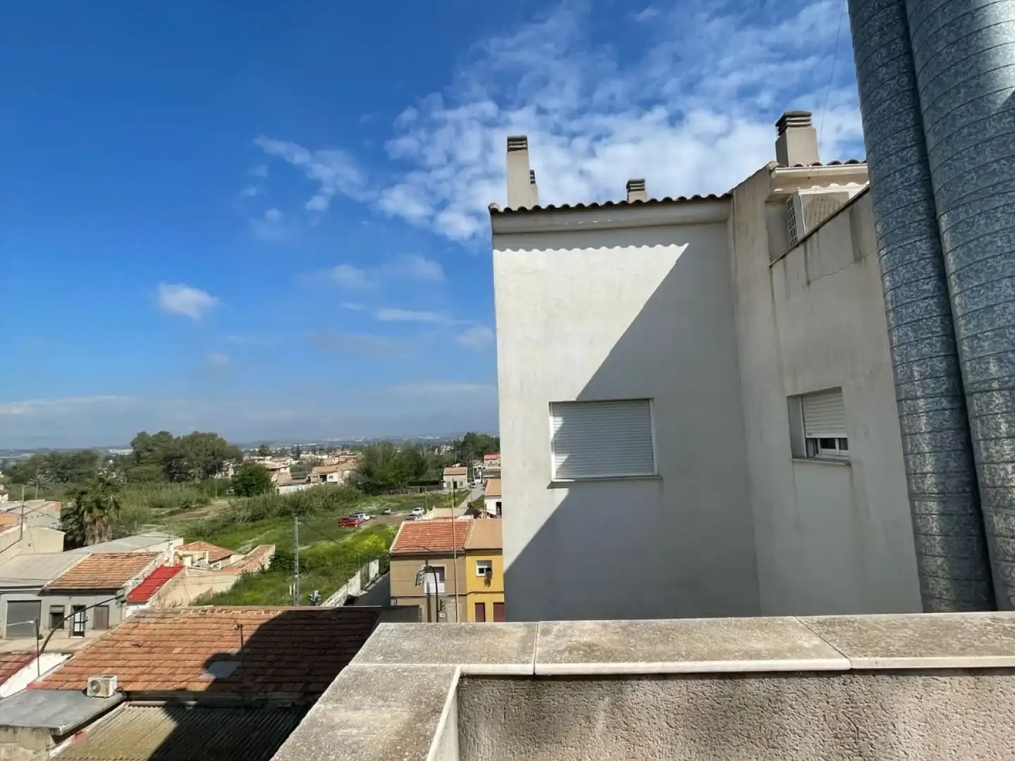 Vista exterior de Piso en venta en Murcia con Aire acondicionado, Calefacción y Trastero
