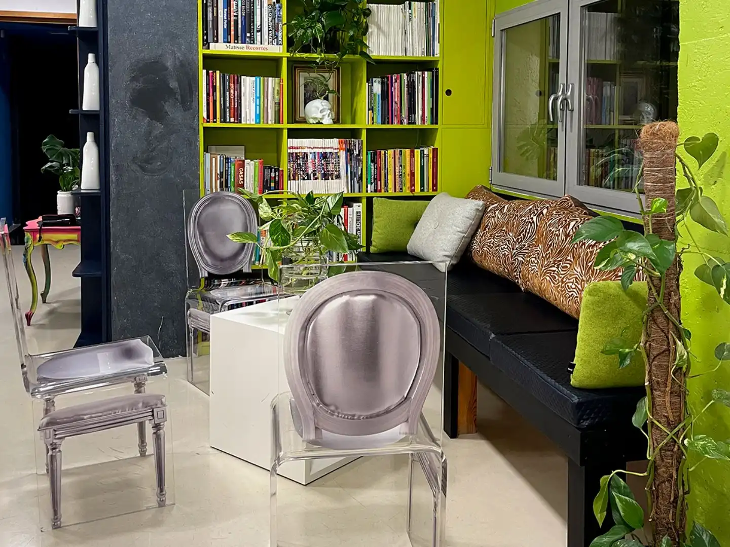 Sala d'estar de Oficina de lloguer en Retiro