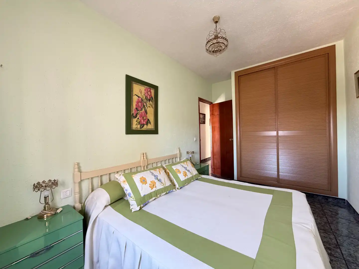 Bedroom of Flat for sale in Galisteo  with Air Conditioner, Furnished and Washing machine