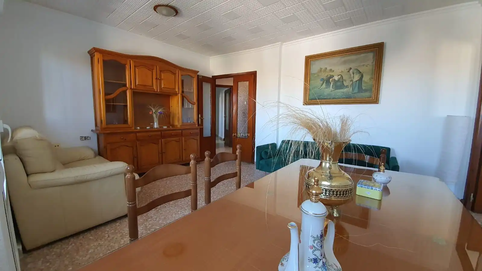 Sala de estar de Piso en venta en Cartagena con Amueblado, Horno y Lavadora