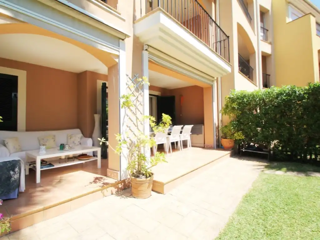 Terrassa de Apartament en venda en Calvià amb Aire condicionat, Jardí privat i Terrassa