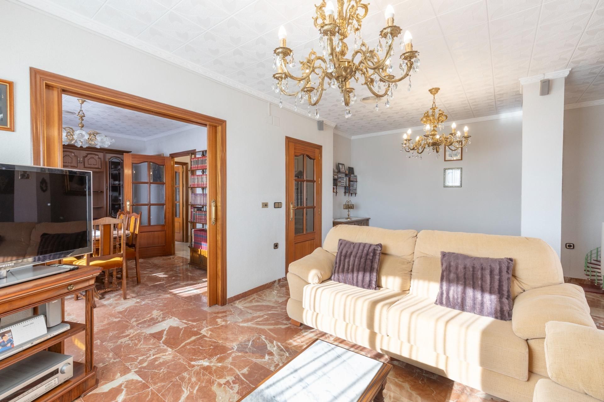 Living room of Single-family semi-detached for sale in Jun  with Air Conditioner, Terrace and Balcony